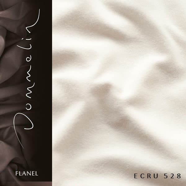 Dommelin Laken Flanel Ecru