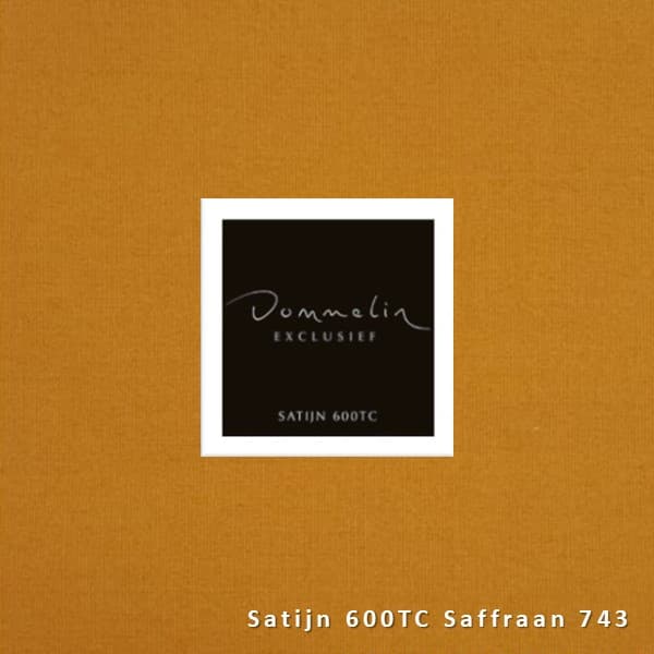 Dommelin Laken Satijn 600TC Saffraan