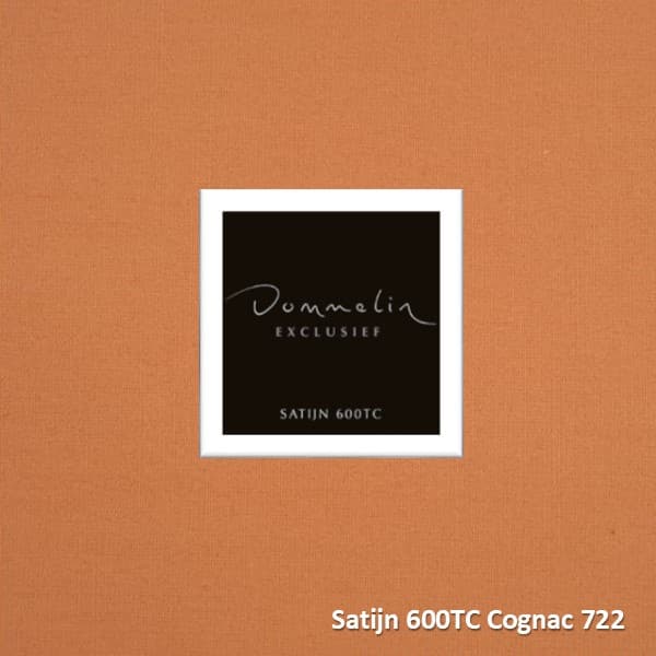 Dommelin Laken Satijn 600TC Cognac