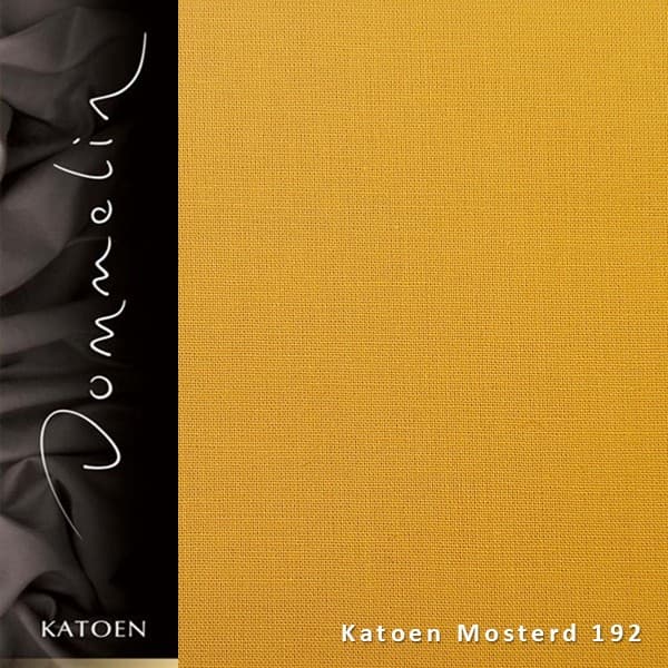 Dommelin Laken Katoen Mosterd